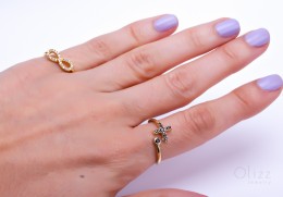 Infinity Ring / Gold And Silver Ring | Infinity