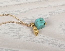 Sexy Ankle Bracelets / Gold and Turquoise Jewelry | Okeanides