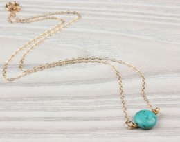 Turquoise Necklace / Best Friend Necklace | Antiope