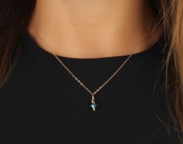 Olivine Necklace / Tiny Charm Necklace | Idaia