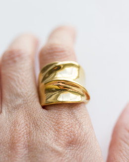 Gold Statement Ring