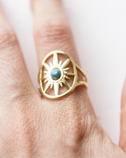 Turquoise Sun Ring