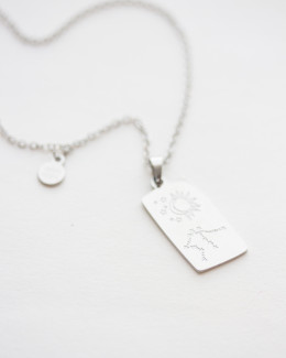 Aquarius Constellation Necklace