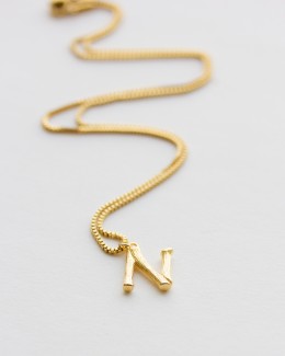 Letter Anklet 