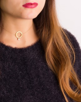 Custom Choker in Gold Filled