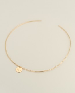 Initial Choker Necklace