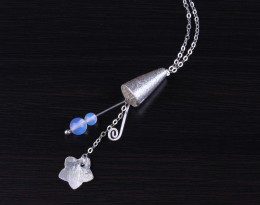 Moonstone Necklace, Silver Moonstone Necklace