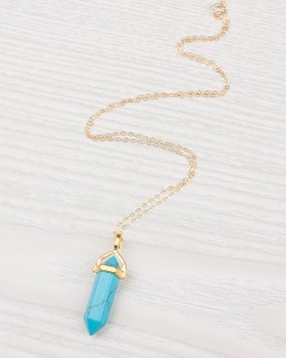 Gemstone Point Necklace