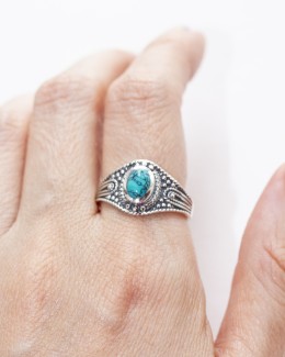 Statement Turquoise Ring