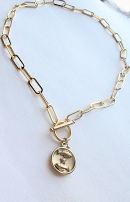 Zodiac Toggle Necklace