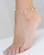 Rose Gold Charm Anklet