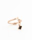 Rose Gold Clover Ring •  Pinky Ring