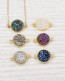 Raw Crystal Necklace - Druzy Necklace