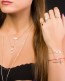 Rose Gold Cross Bracelet • Cross Jewelry