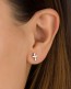 Cross Studs • Silver Stud Earrings 