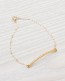 Gold Bar Bracelet • Dainty Bracelet