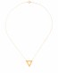 Triangle Necklace • Gold Filled Necklace