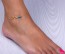 Infinity anklet, gold infinity ankle bracelet, turquoise anklet, turquoise and gold, bridesmaid jewelry, swarovski anklet, wedding,"Panopia"
