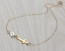 Gold Anklets For Women, Simple Anklet / Simple Gold Anklets, Wedding Anklet Jewelry / Sideways Cross Anklet, Evil Eye Anklet / Gold Cross Anklet, Clover Ankle Bracelet | Styx Vol2