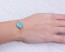 Turquoise bracelet, gold bracelet, bridesmaid bracelet, silver bracelet, everyday bracelet, gemstone bracelet, simple bracelet, "AntiopeVol2