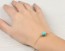 Turquoise bracelet, gold bracelet, bridesmaid bracelet, silver bracelet, everyday bracelet, gemstone bracelet, simple bracelet, "Calydonian"