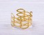 Cuff Bracelet - Gold Bangle Bracelet | Erebus