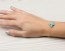 Sideways cross bracelet, turquoise cross bracelet, best friend bracelet, gold cross bracelet, turquoise cross jewelry, faith bracelet, "Eris