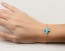 Sideways cross bracelet, turquoise cross bracelet, best friend bracelet, gold cross bracelet, turquoise cross jewelry, faith bracelet, "Eris