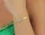 Gold Sideways cross bracelet, turquoise bracelet, gold and turquoise bracelet, turquoise bridesmaid jewelry, gold filled bracelet, "Palisi"