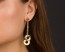 Long Circle Earrings / Boho Earrings