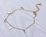 Cross Anklet - Crystal Anklet 