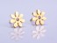 Gold Flower stud earrings, tiny flower studs, silver flower studs, daisy earrings,bridesmaid jewelry, stud earrings, cute earrings, "Epiales"