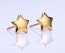 Star stud earrings, star stud,gold star stud earrings, shooting star earrings, rose gold star, tiny stud earrings, gold post earrings, "Nyx"