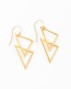 Geometric Earrings • Gold filled Earrings