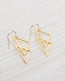 Geometric Earrings • Gold filled Earrings