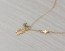 New Mom Necklace, Evil Eye Necklace / Tiny Sideways Cross Necklace / New Mom Jewelry, New Mom Gift / | Istrus