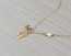 New Mom Necklace, Evil Eye Necklace / Tiny Sideways Cross Necklace / New Mom Jewelry, New Mom Gift / | Istrus