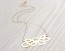 Gold Leaf Necklace • Statement Necklace