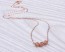 Knot necklace / Layered necklace / Gold Knot necklace / Rose gold Knot necklace / Bridesmaid necklace / Gold Filled Necklace / "Iacchus"