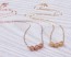 Knot necklace / Layered necklace / Gold Knot necklace / Rose gold Knot necklace / Bridesmaid necklace / Gold Filled Necklace / "Iacchus"