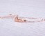 Rose Gold Heart Necklace • Valentines Day Gift