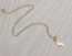 Tiny Gold Lightning Bolt Necklace, Thunder Necklace / Gold Lightning Bolt Necklace, Minimal Necklace / 14k Gold Filled Necklace | "Ilissus"