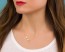 Leaf Necklace, Gold Branch Necklace / Evil Eye Necklace, Laurel Leaf / Bridesmaid Necklace, Silver Leaf Necklace | "Leneus"