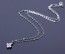 Swarovski Cross Necklace, Sterling Silver Necklace / Tiny Cross Necklace, Bridesmaid Necklace / Silver Cross Necklace | "Lilaea"