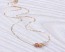 Gold Knot Necklace, Layered Necklace / Mixed Metal Necklace, Bridesmaid Necklace / Silver Knot Necklace, Rose Gold Knot Necklace | "Lupa"