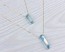 Raw Crystal Necklace - Long Crystal Necklace - Aura Quartz Necklace