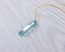 Raw Crystal Necklace - Long Crystal Necklace - Aura Quartz Necklace