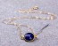 Lapis Lazuli Necklace / Bridesmaid necklace / Royal Blue necklace / September Birthstone necklace / Lapis Pendant / Stone necklace | Ophion