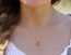 Gold Ring Necklace, Turquoise Circle Necklace / Bridal Necklace, 14k Gold Filled, Everyday Simple Necklace | "Rhode"