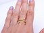 Angel wing ring / Gold Stacking ring | Notus